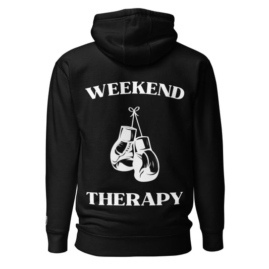 Weekend Therapy Boxing Hoodie – Gloves Edition by Weekend Therapy™ – Weekend Therapy Clothing