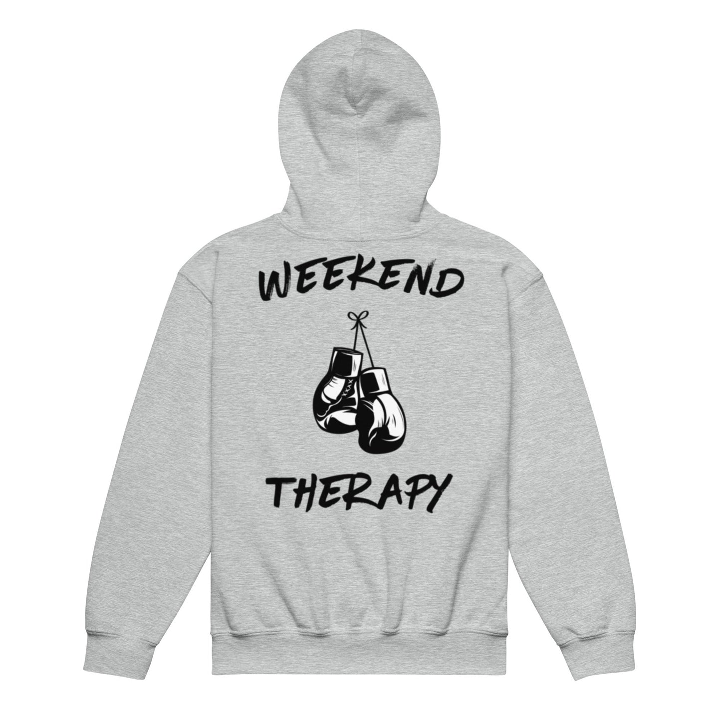 Weekend Therapy Boxing Hoodie – Gloves Edition by Weekend Therapy™ – Weekend Therapy Clothing