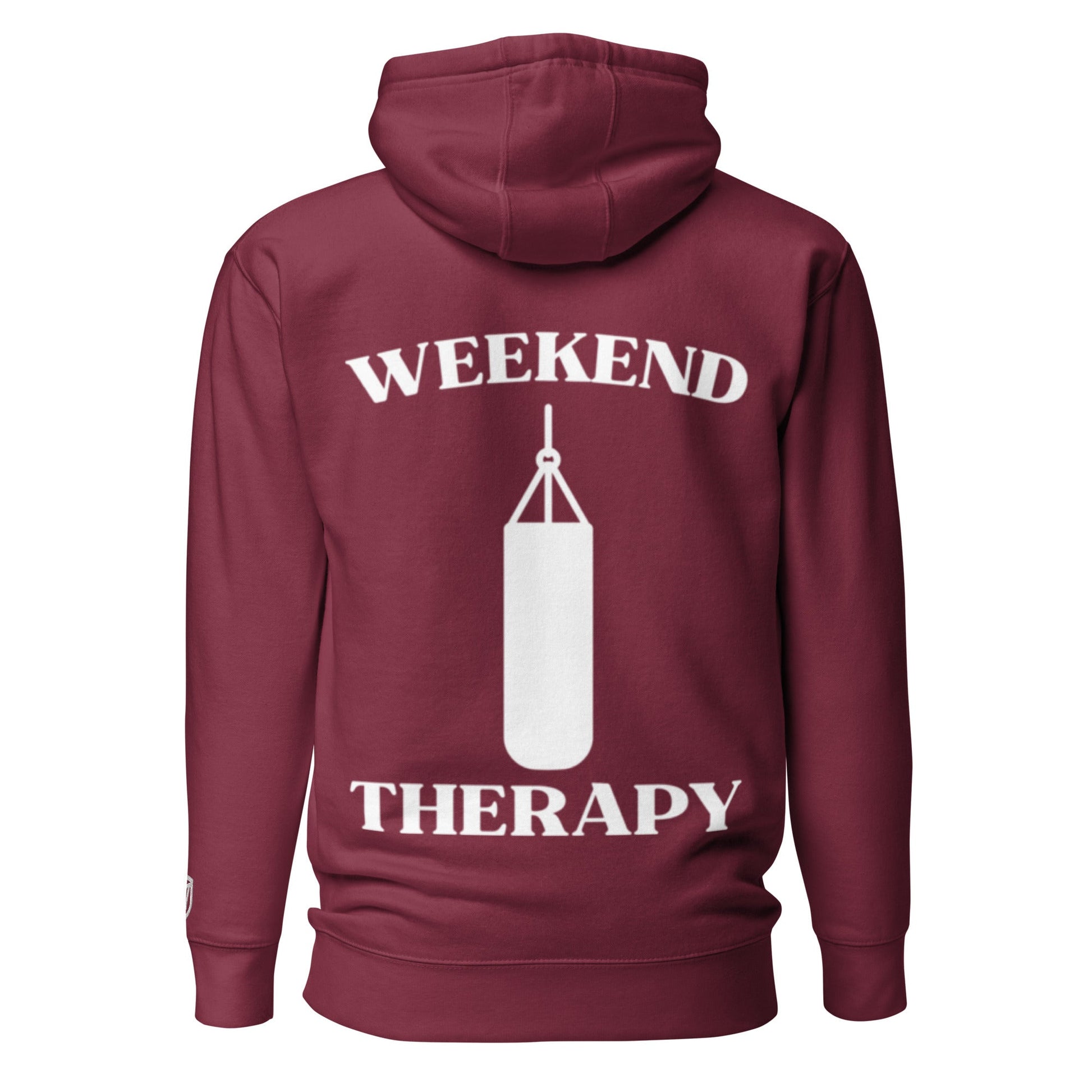 Weekend Therapy Boxing Hoodie – Heavy Bag Edition by Weekend Therapy™ – Weekend Therapy Clothing