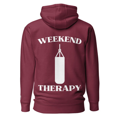 Weekend Therapy Boxing Hoodie – Heavy Bag Edition by Weekend Therapy™ – Weekend Therapy Clothing