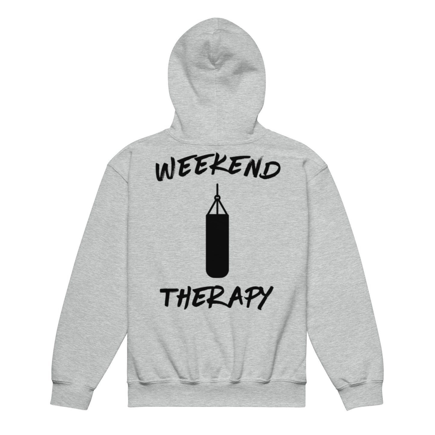 Weekend Therapy Boxing Hoodie – Heavy Bag Edition by Weekend Therapy™ – Weekend Therapy Clothing
