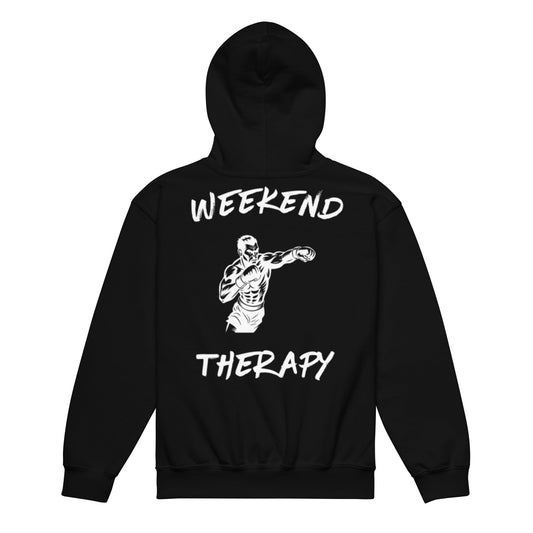 Weekend Therapy Boxing Hoodie – Punch Edition by Weekend Therapy™ – Weekend Therapy Clothing