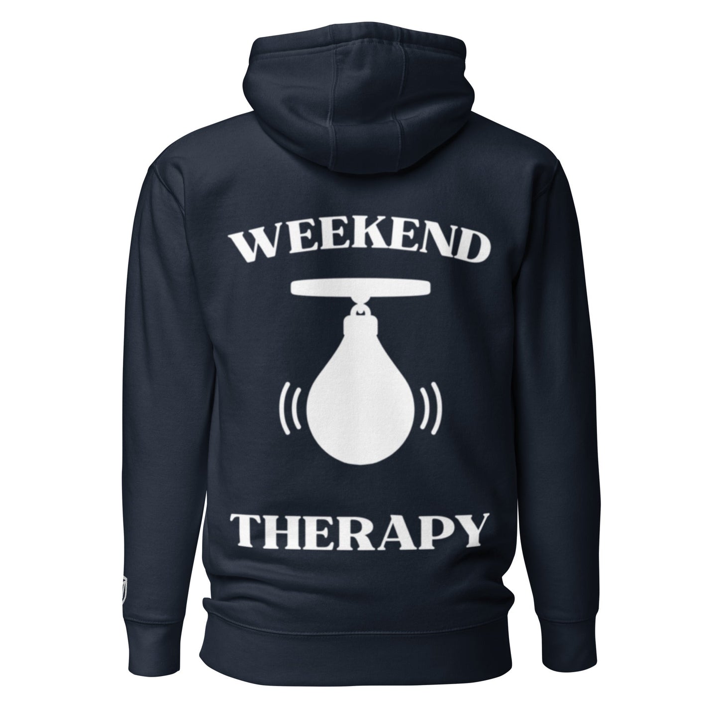 Weekend Therapy Boxing Hoodie – Speed Bag Edition by Weekend Therapy™ – Weekend Therapy Clothing