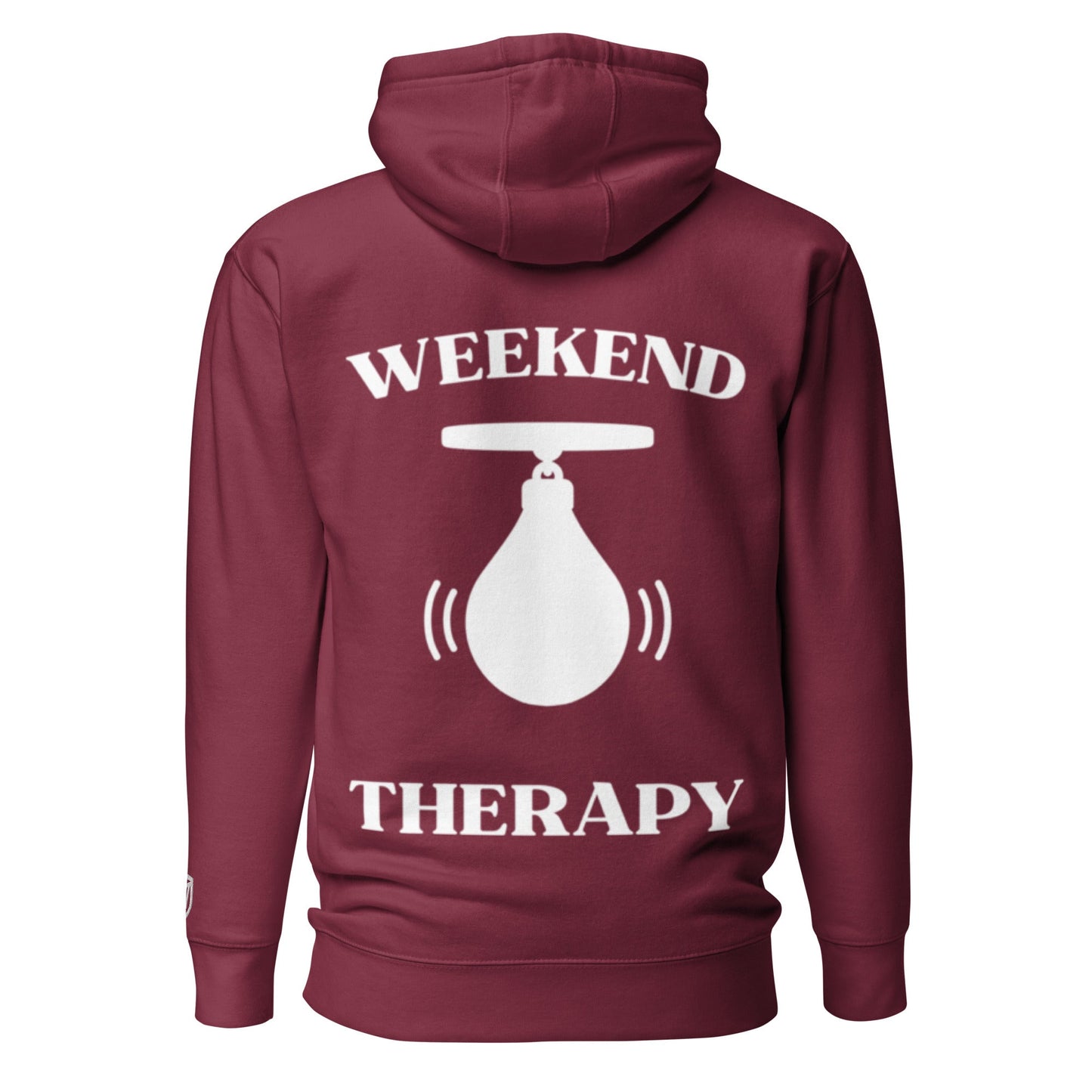 Weekend Therapy Boxing Hoodie – Speed Bag Edition by Weekend Therapy™ – Weekend Therapy Clothing