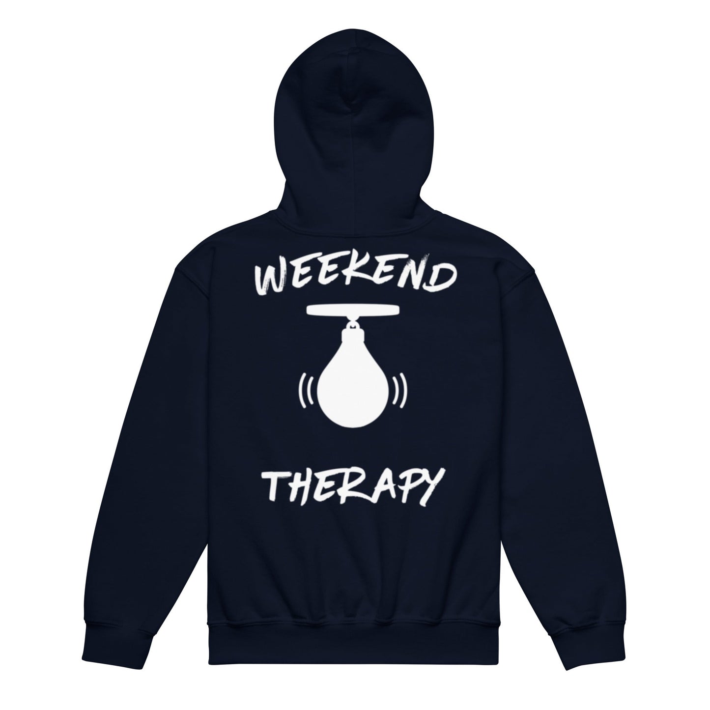 Weekend Therapy Boxing Hoodie – Speed Bag Edition by Weekend Therapy™ – Weekend Therapy Clothing