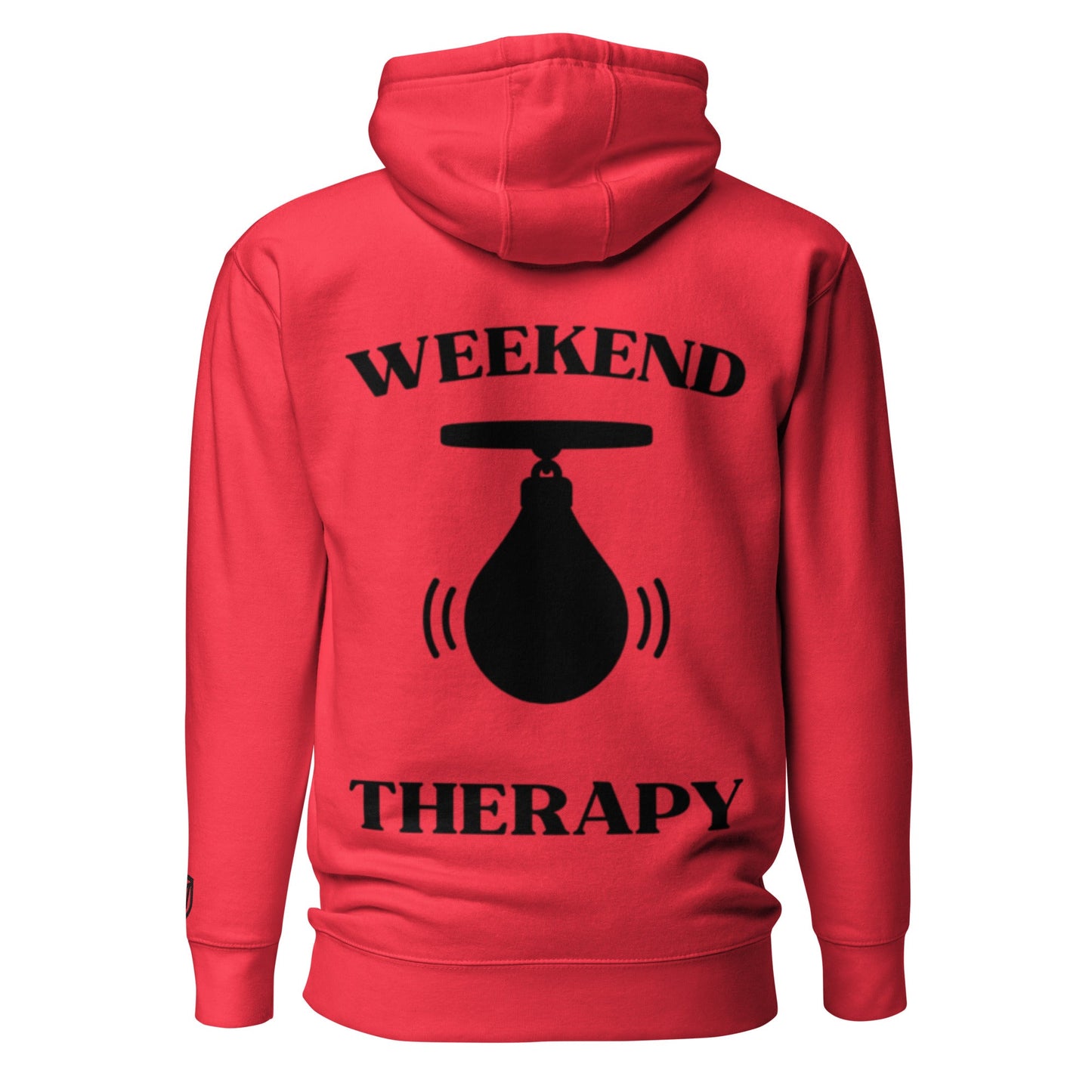 Weekend Therapy Boxing Hoodie – Speed Bag Edition by Weekend Therapy™ – Weekend Therapy Clothing