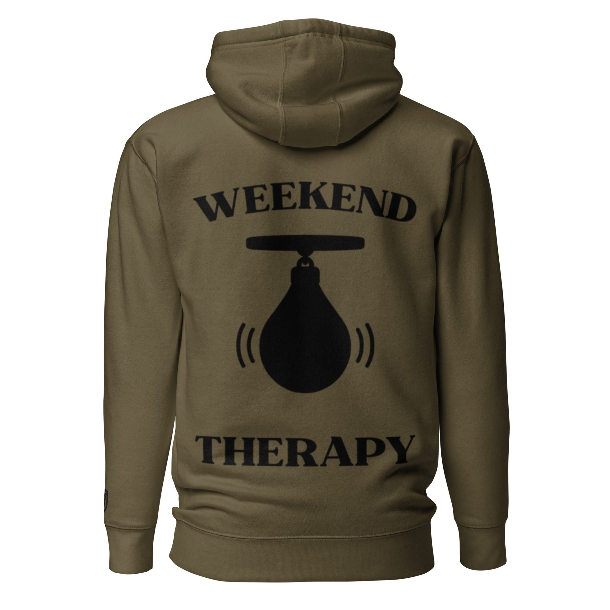 Weekend Therapy Boxing Hoodie – Speed Bag Edition by Weekend Therapy™ – Weekend Therapy Clothing
