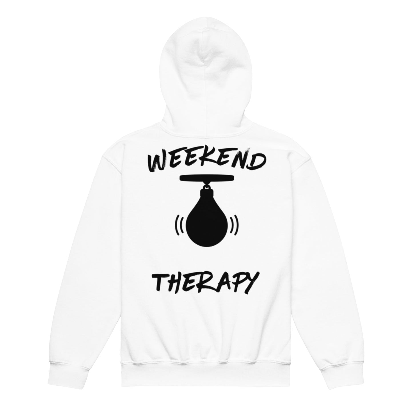 Weekend Therapy Boxing Hoodie – Speed Bag Edition by Weekend Therapy™ – Weekend Therapy Clothing