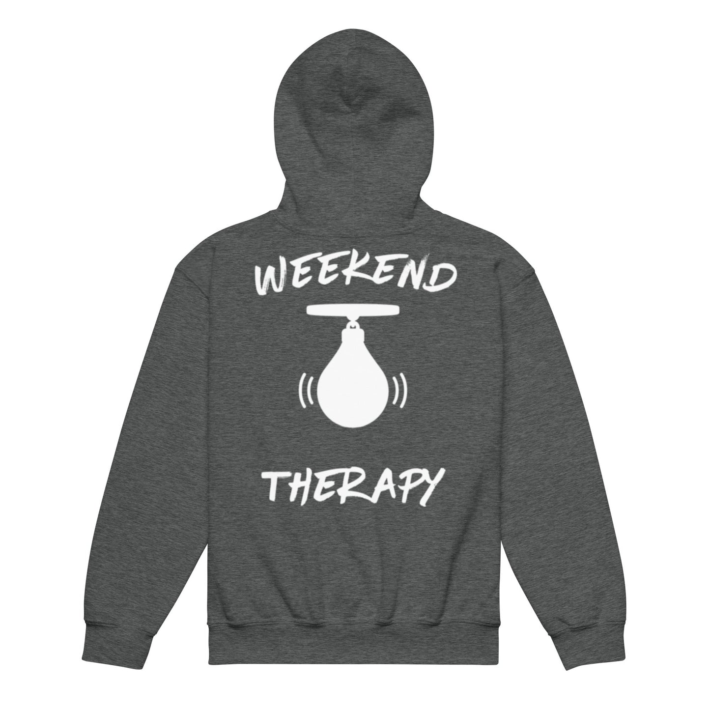 Weekend Therapy Boxing Hoodie – Speed Bag Edition by Weekend Therapy™ – Weekend Therapy Clothing