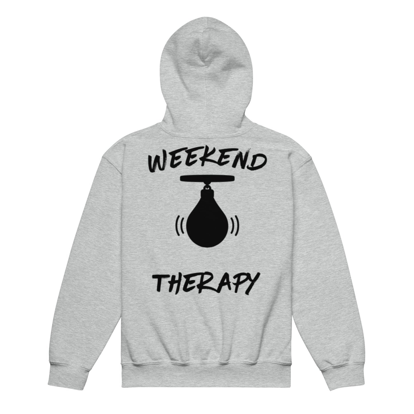 Weekend Therapy Boxing Hoodie – Speed Bag Edition by Weekend Therapy™ – Weekend Therapy Clothing