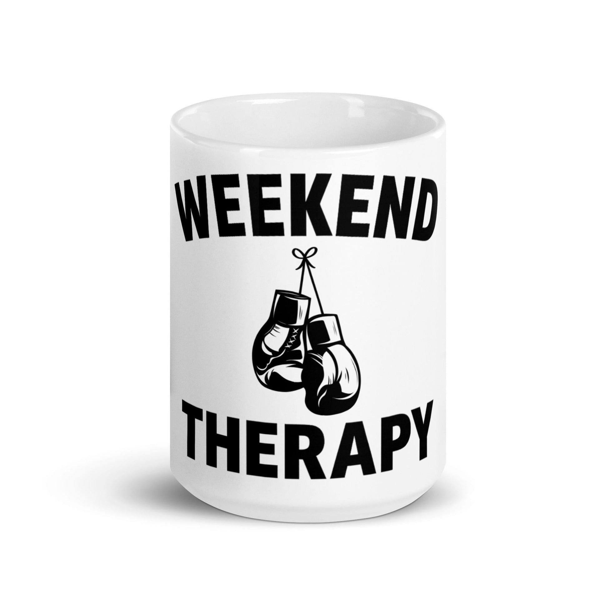 Weekend Therapy Boxing Mug – Gloves Edition by Weekend Therapy™ – Weekend Therapy Clothing