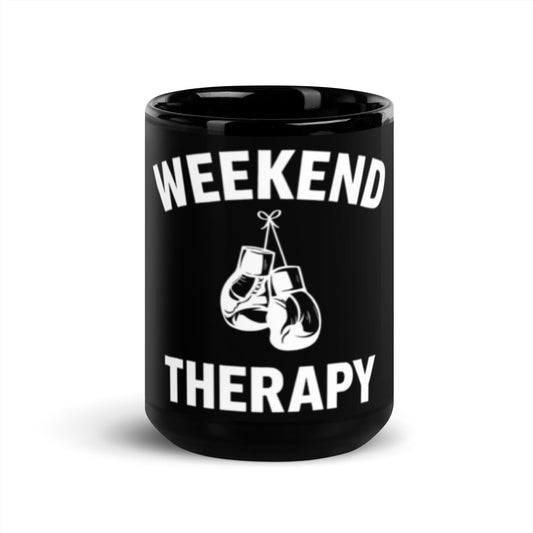 Weekend Therapy Boxing Mug – Gloves Edition by Weekend Therapy™ – Weekend Therapy Clothing