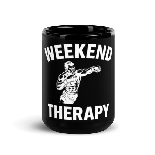 Weekend Therapy Boxing Mug – Punch Edition by Weekend Therapy™ – Weekend Therapy Clothing