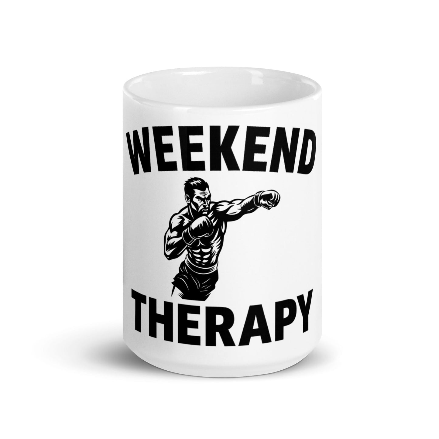 Weekend Therapy Boxing Mug – Punch Edition by Weekend Therapy™ – Weekend Therapy Clothing