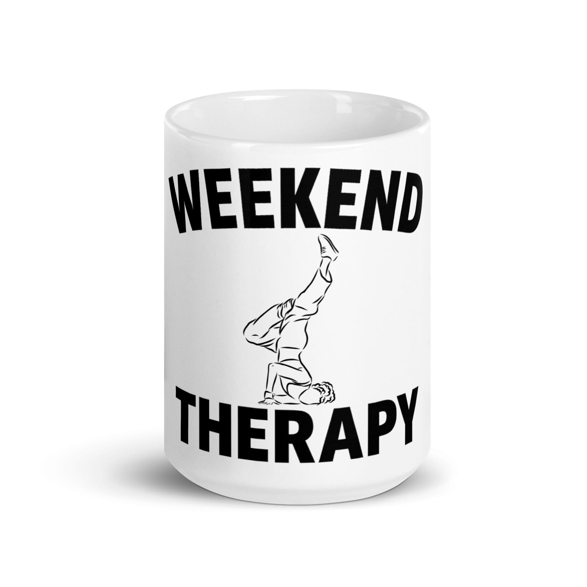 Weekend Therapy Breakdancing Mug – Freeze Edition by Weekend Therapy™ – Weekend Therapy Clothing