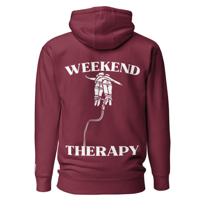 Weekend Therapy Bungee jump Hoodie – Tandem Edition by Weekend Therapy™ – Weekend Therapy Clothing