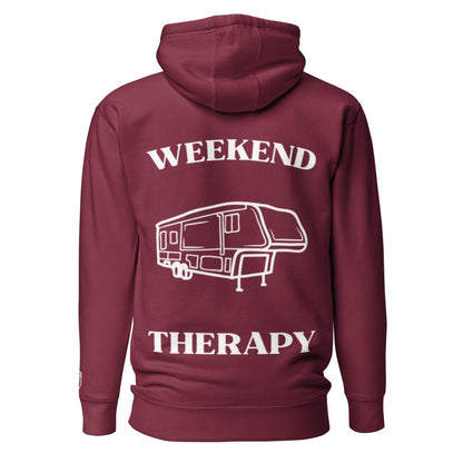 Weekend Therapy Camping Hoodie – Fifth Wheel Edition by Weekend Therapy™ – Weekend Therapy Clothing