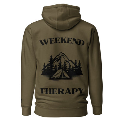 Weekend Therapy Camping Hoodie – Mountain Camp Edition by Weekend Therapy™ – Weekend Therapy Clothing