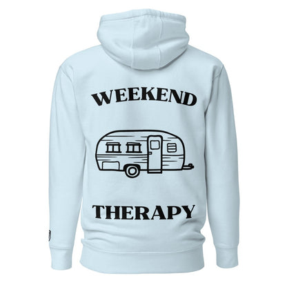 Weekend Therapy Camping Hoodie – Travel Trailer Edition by Weekend Therapy™ – Weekend Therapy Clothing