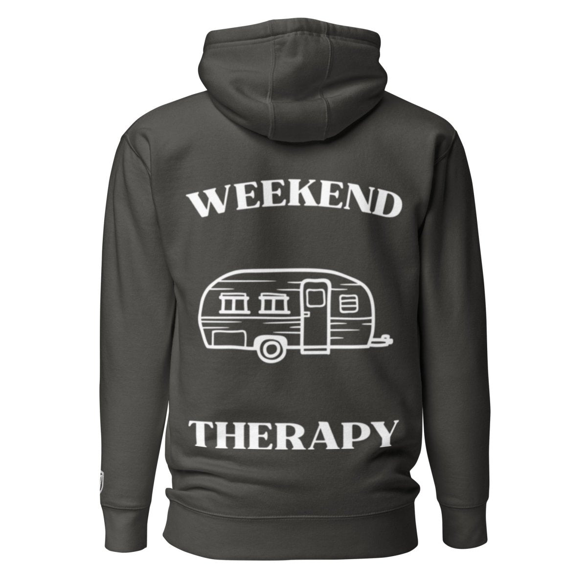 Weekend Therapy Camping Hoodie – Travel Trailer Edition by Weekend Therapy™ – Weekend Therapy Clothing