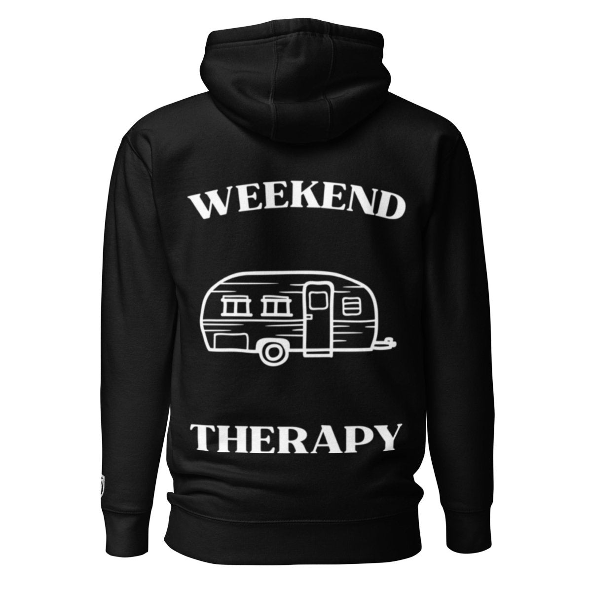 Weekend Therapy Camping Hoodie – Travel Trailer Edition by Weekend Therapy™ – Weekend Therapy Clothing