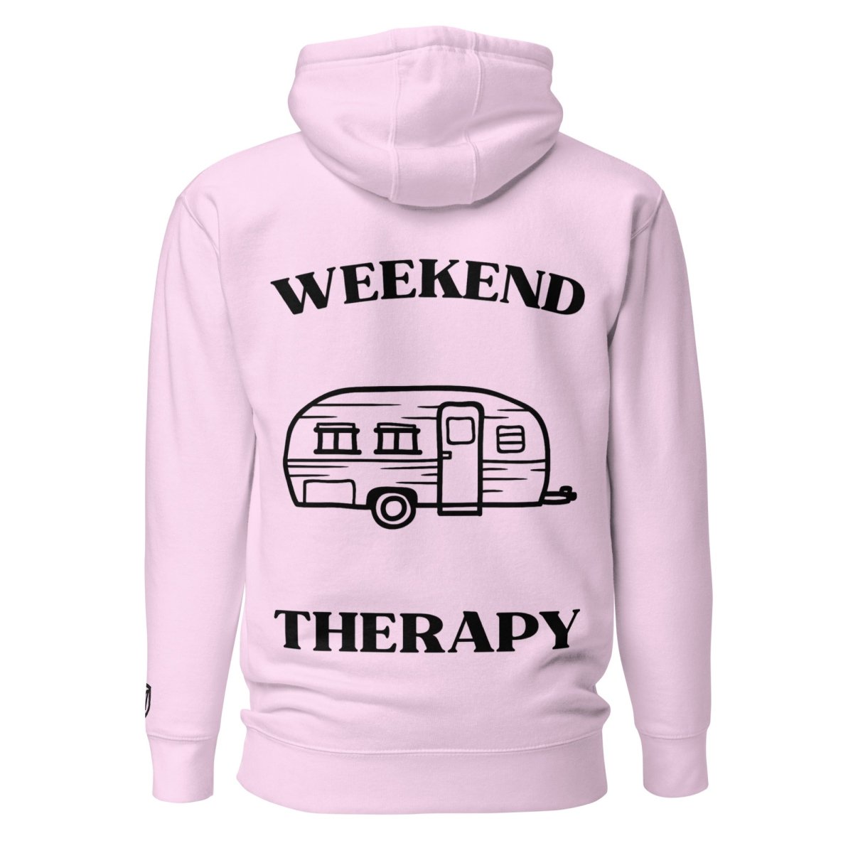 Weekend Therapy Camping Hoodie – Travel Trailer Edition by Weekend Therapy™ – Weekend Therapy Clothing