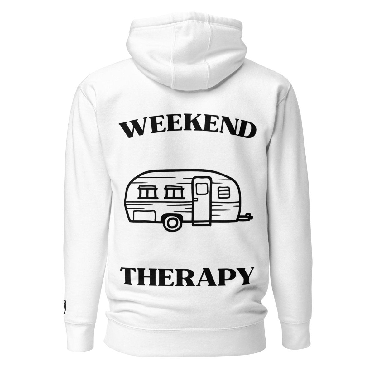 Weekend Therapy Camping Hoodie – Travel Trailer Edition by Weekend Therapy™ – Weekend Therapy Clothing