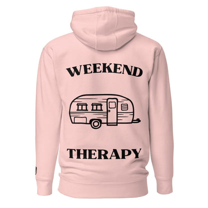 Weekend Therapy Camping Hoodie – Travel Trailer Edition by Weekend Therapy™ – Weekend Therapy Clothing