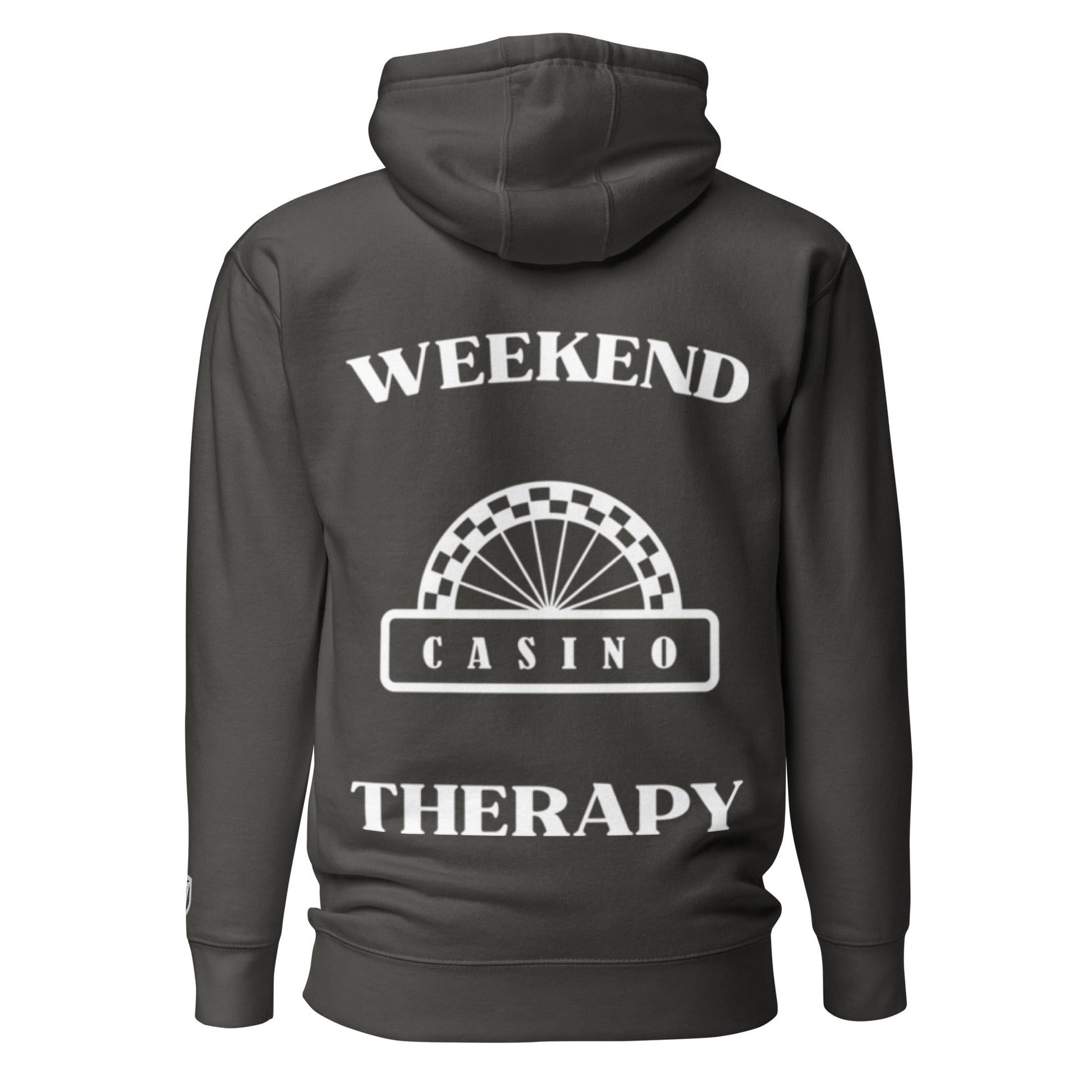 Weekend Therapy Casino Hoodie – Roulette Edition by Weekend Therapy™ – Weekend Therapy Clothing