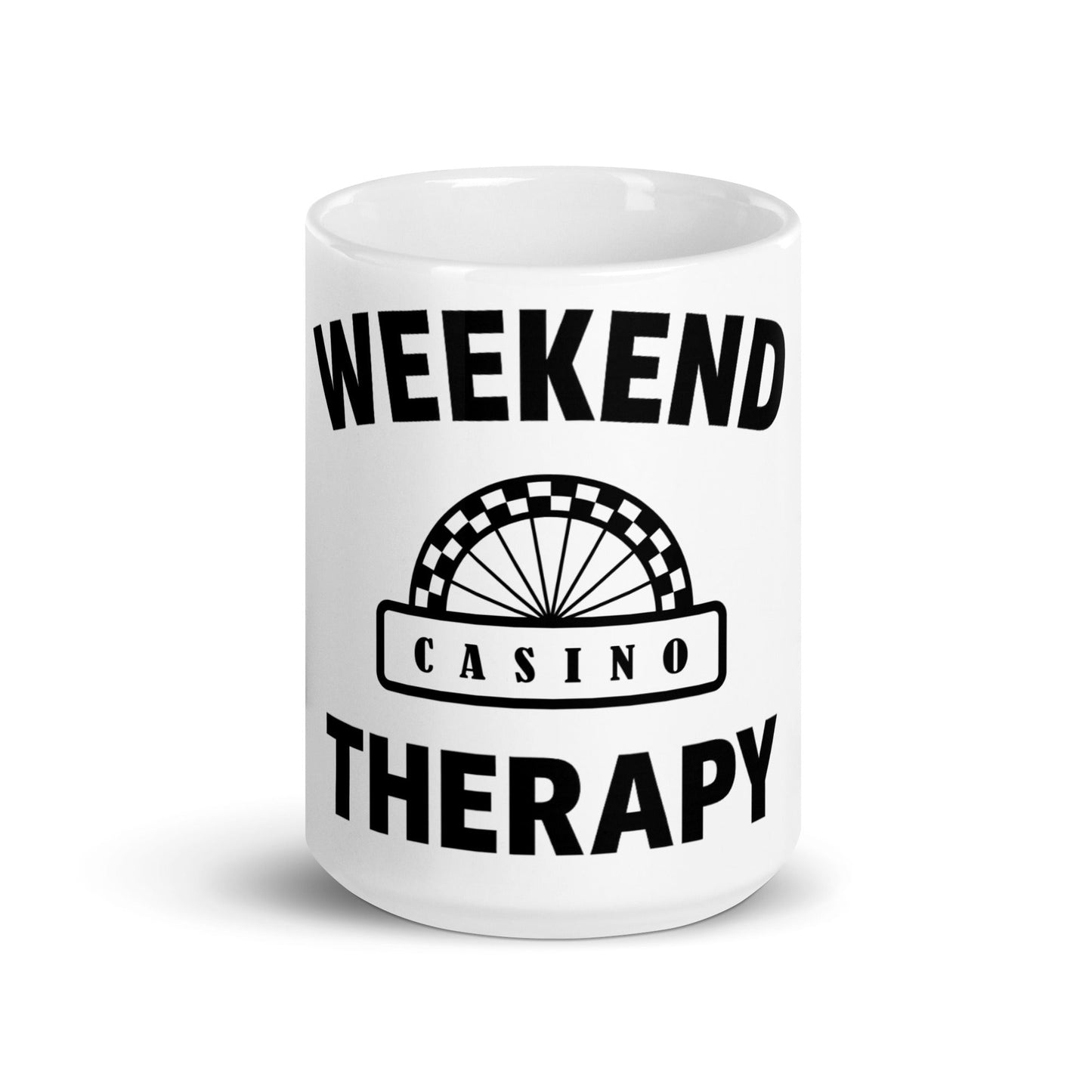 Weekend Therapy Casino Mug – Roulette Edition by Weekend Therapy™ – Weekend Therapy Clothing