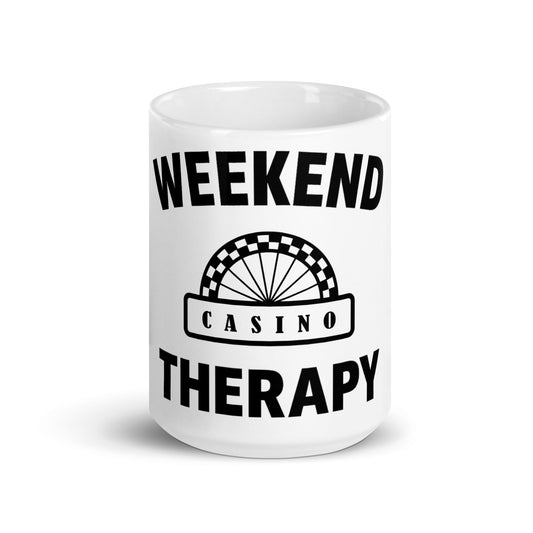 Weekend Therapy Casino Mug – Roulette Edition by Weekend Therapy™ – Weekend Therapy Clothing