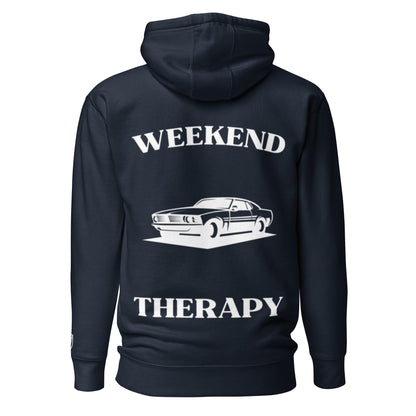 Weekend Therapy Classic Car Hoodie – Cruiser Edition by Weekend Therapy™ – Weekend Therapy Clothing
