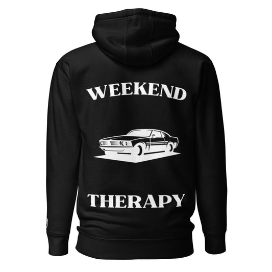 Weekend Therapy Classic Car Hoodie – Cruiser Edition by Weekend Therapy™ – Weekend Therapy Clothing