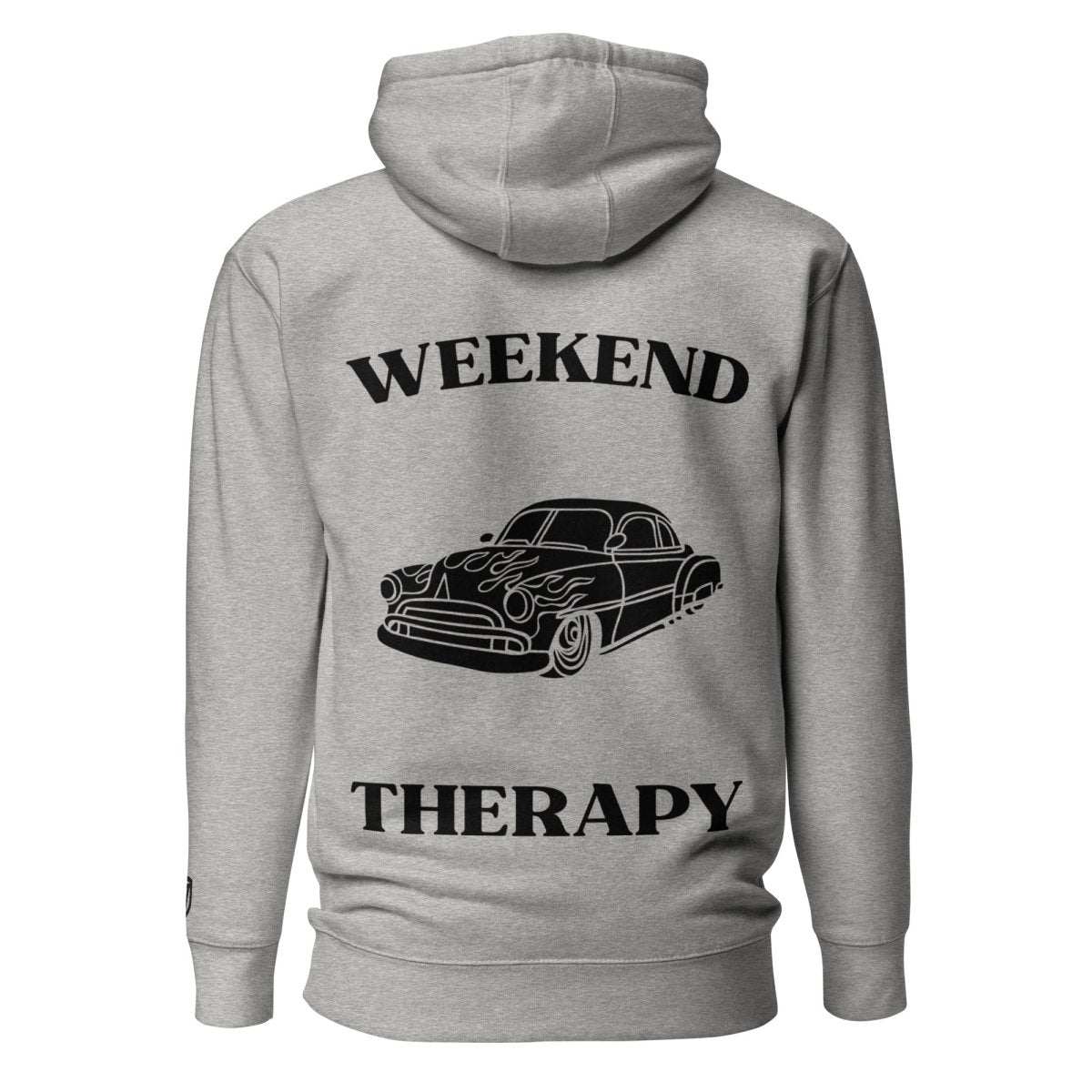 Weekend Therapy Classic Car Hoodie – Custom Edition by Weekend Therapy™ – Weekend Therapy Clothing