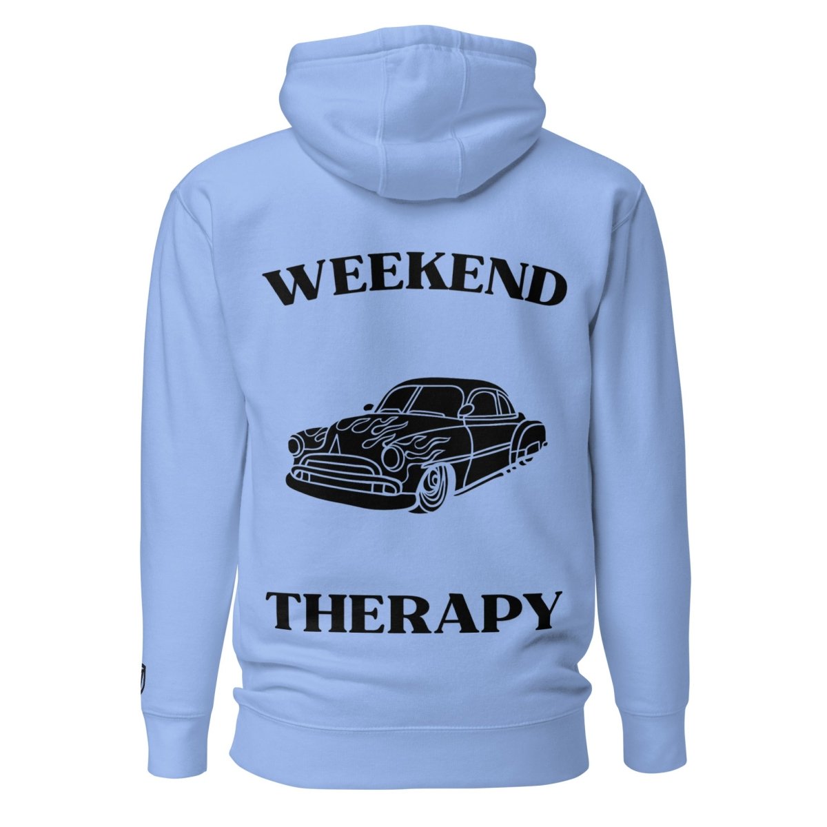 Weekend Therapy Classic Car Hoodie – Custom Edition by Weekend Therapy™ – Weekend Therapy Clothing