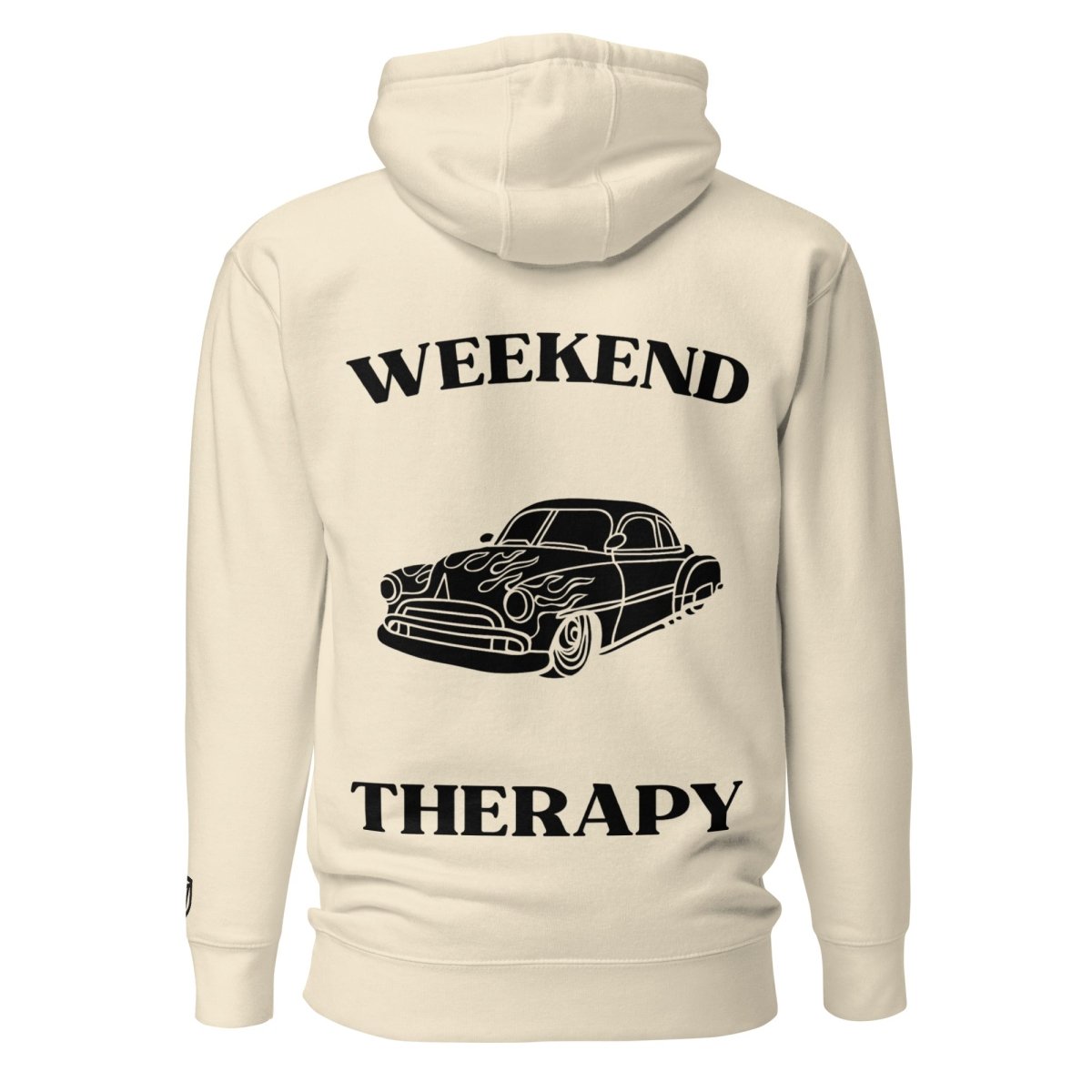 Weekend Therapy Classic Car Hoodie – Custom Edition by Weekend Therapy™ – Weekend Therapy Clothing
