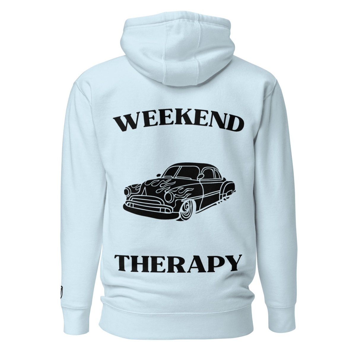 Weekend Therapy Classic Car Hoodie – Custom Edition by Weekend Therapy™ – Weekend Therapy Clothing