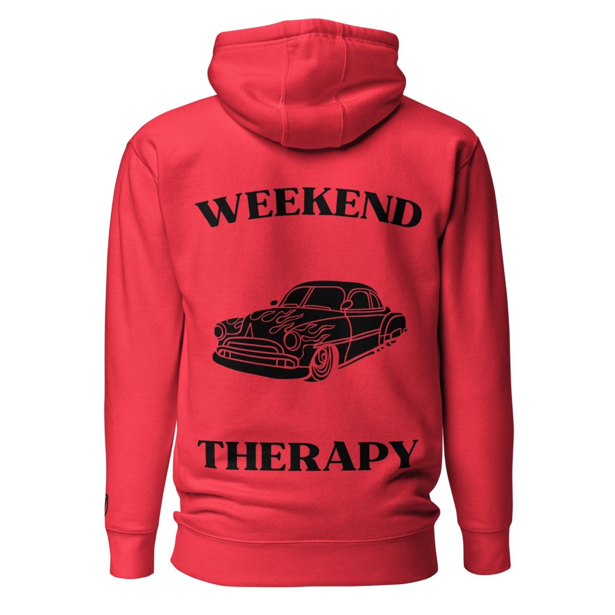 Weekend Therapy Classic Car Hoodie – Custom Edition by Weekend Therapy™ – Weekend Therapy Clothing