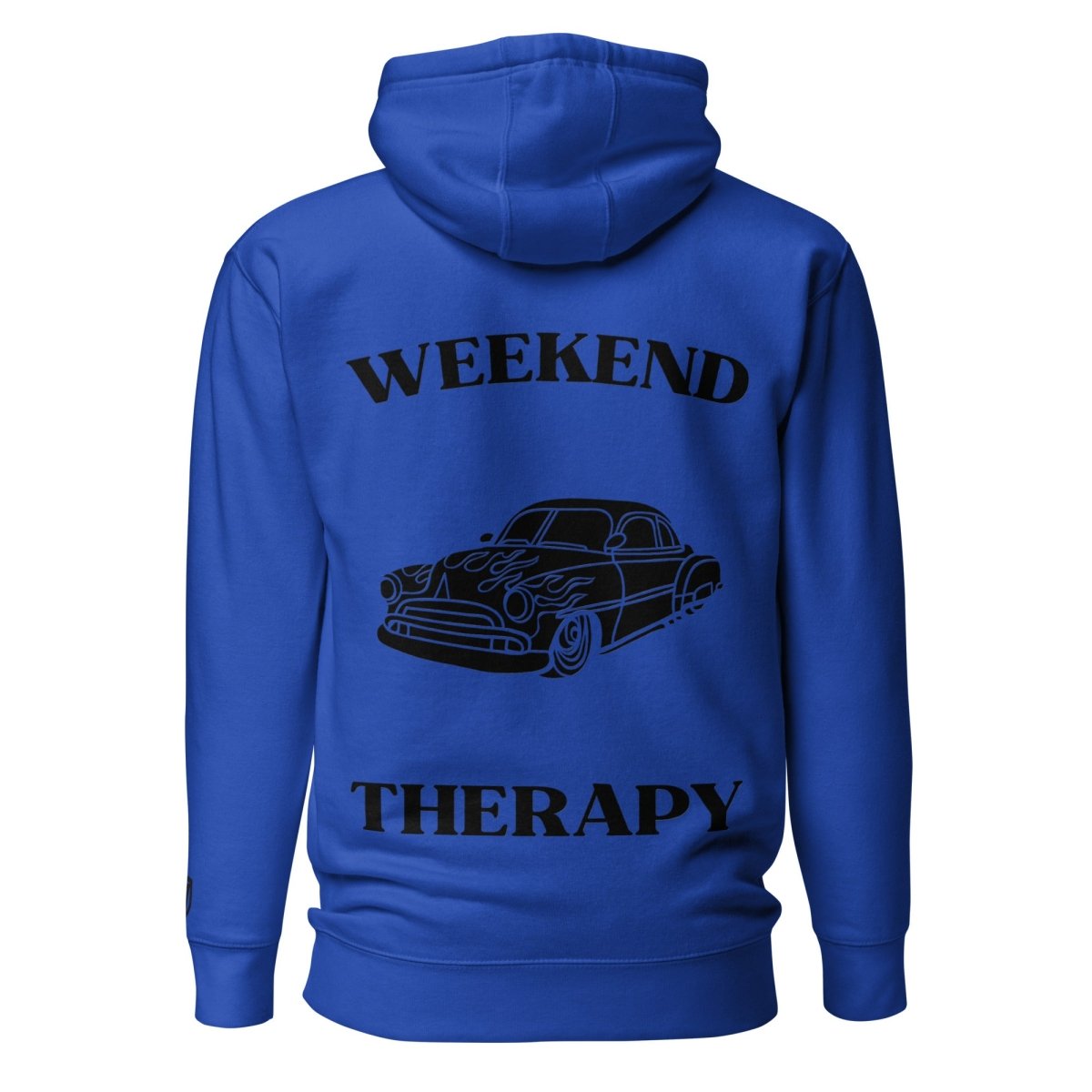 Weekend Therapy Classic Car Hoodie – Custom Edition by Weekend Therapy™ – Weekend Therapy Clothing