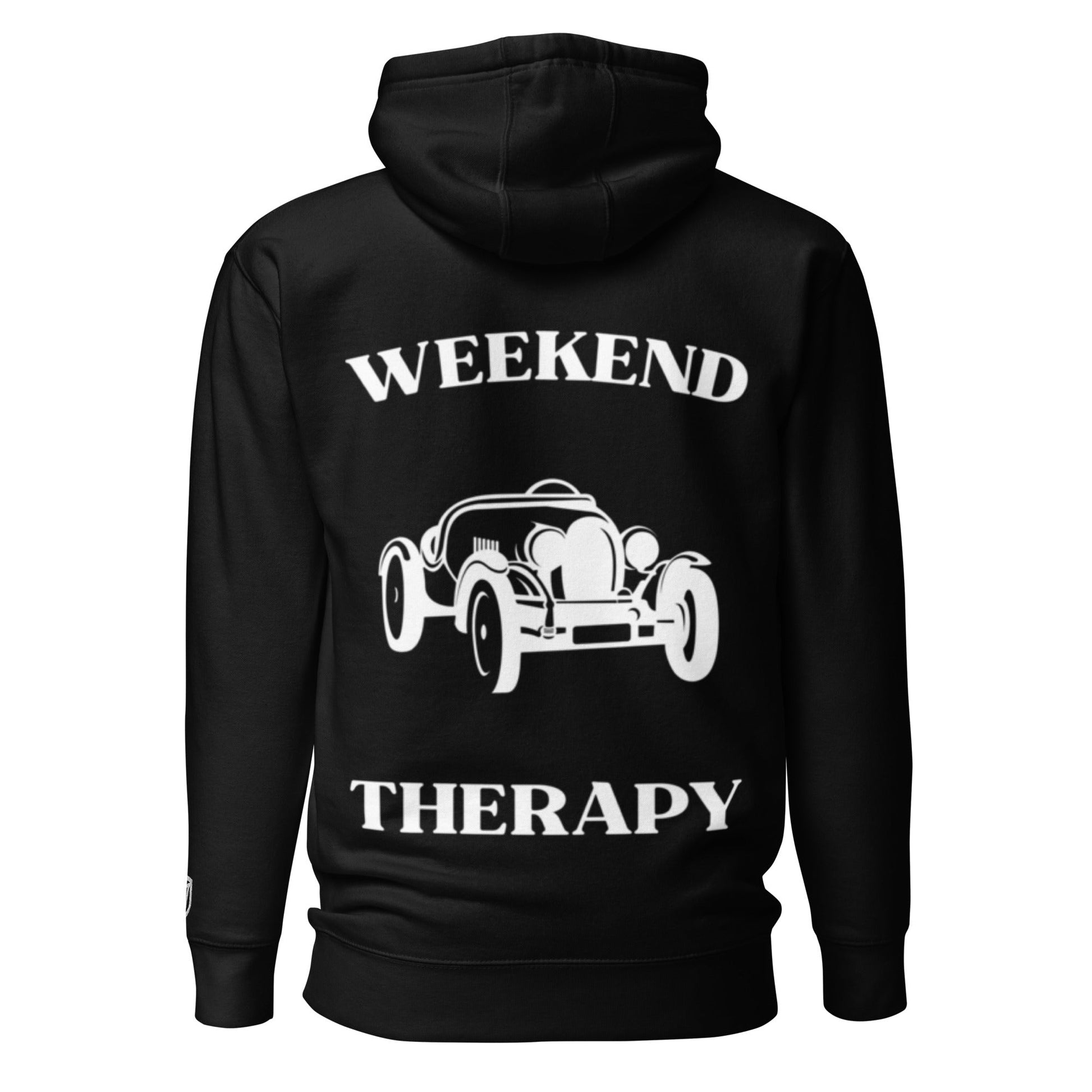 Weekend Therapy Classic Car Hoodie – Hot Rod Edition by Weekend Therapy™ – Weekend Therapy Clothing