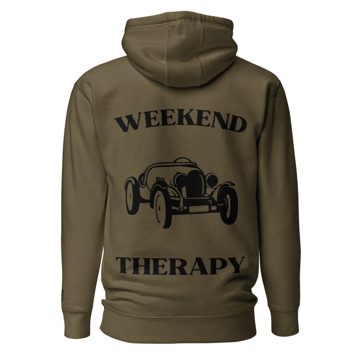 Weekend Therapy Classic Car Hoodie – Hot Rod Edition by Weekend Therapy™ – Weekend Therapy Clothing