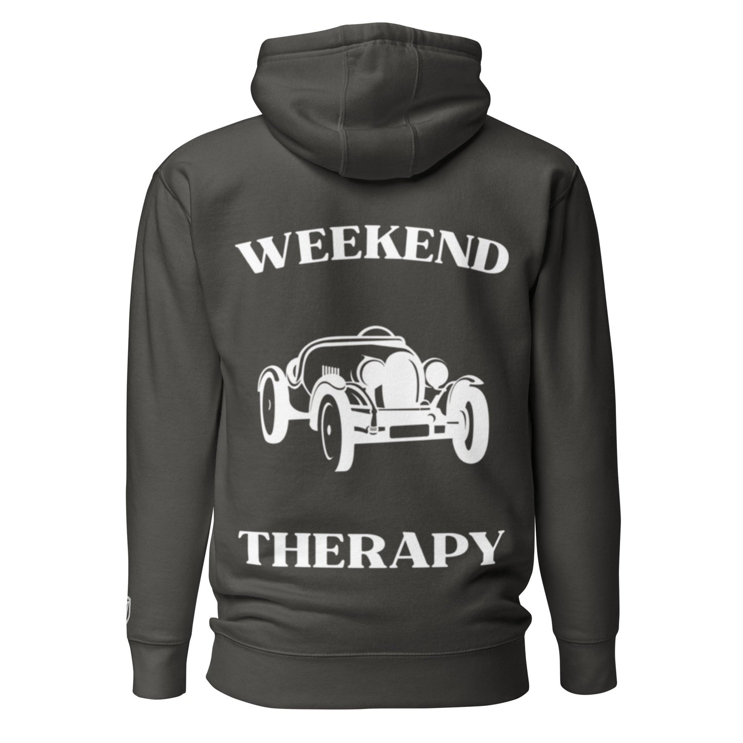 Weekend Therapy Classic Car Hoodie – Hot Rod Edition by Weekend Therapy™ – Weekend Therapy Clothing