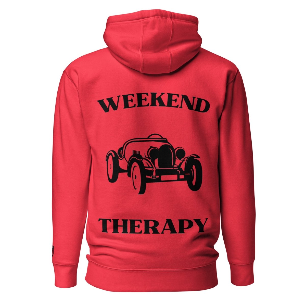 Weekend Therapy Classic Car Hoodie – Hot Rod Edition by Weekend Therapy™ – Weekend Therapy Clothing