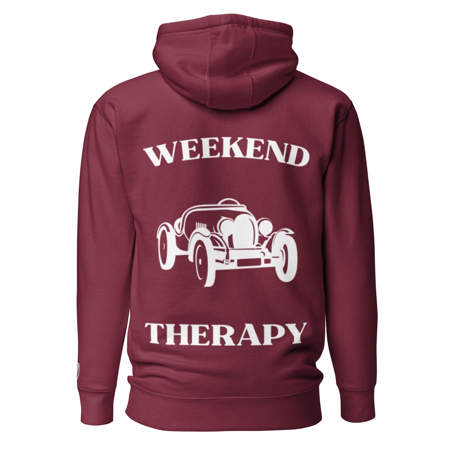 Weekend Therapy Classic Car Hoodie – Hot Rod Edition by Weekend Therapy™ – Weekend Therapy Clothing