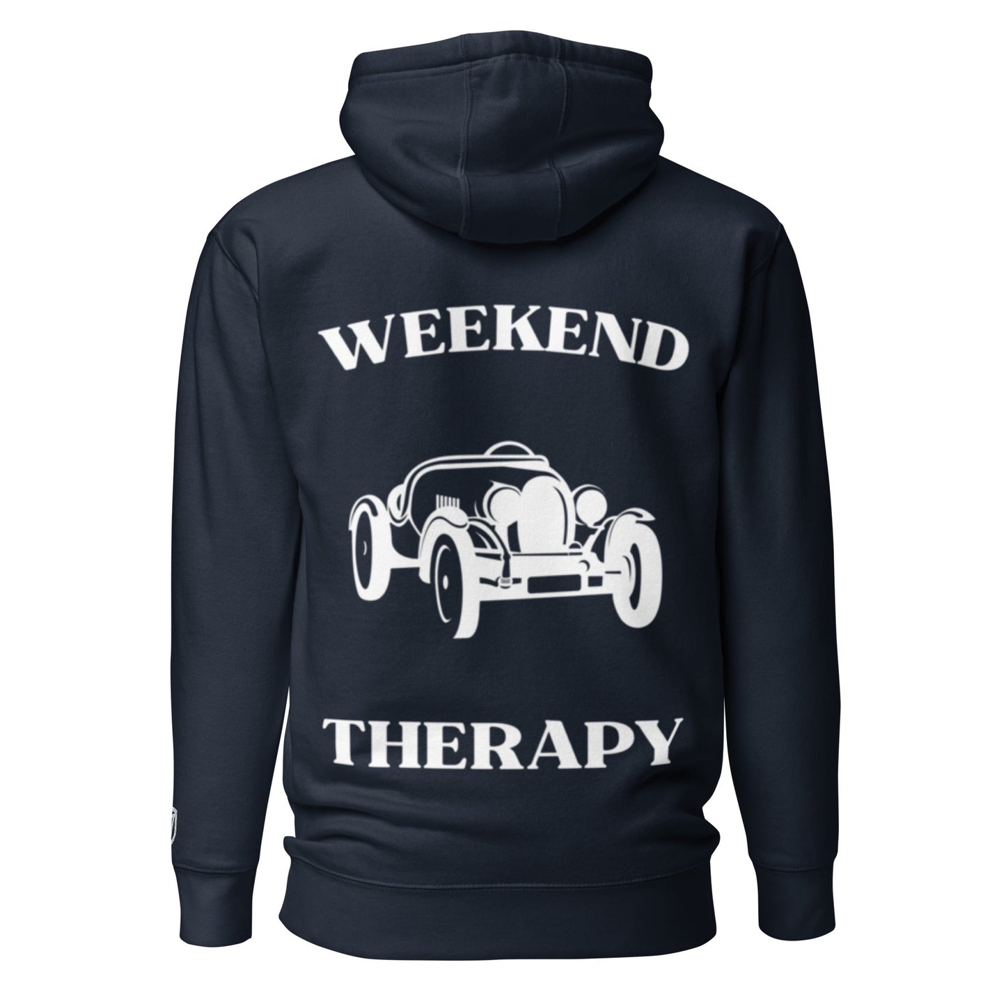 Weekend Therapy Classic Car Hoodie – Hot Rod Edition by Weekend Therapy™ – Weekend Therapy Clothing