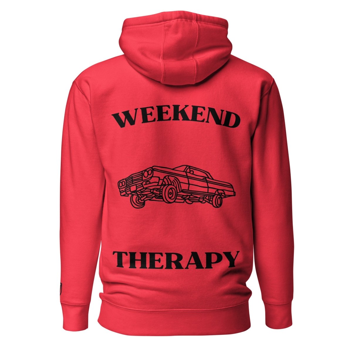 Weekend Therapy Classic Car Hoodie – Lowrider Edition by Weekend Therapy™ – Weekend Therapy Clothing