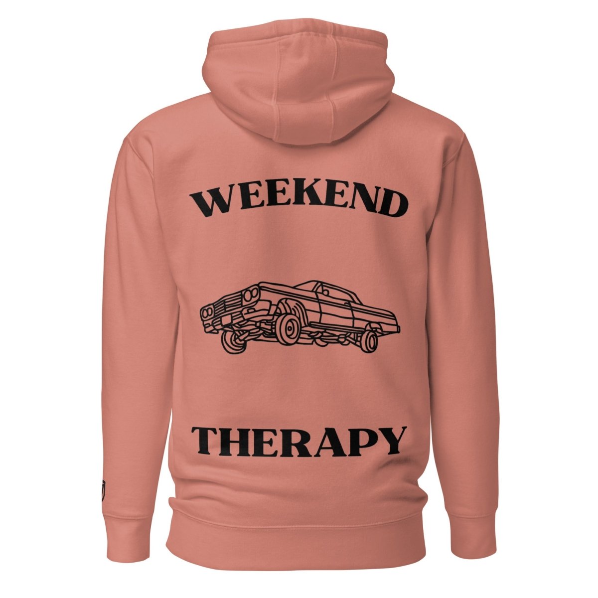 Weekend Therapy Classic Car Hoodie – Lowrider Edition by Weekend Therapy™ – Weekend Therapy Clothing