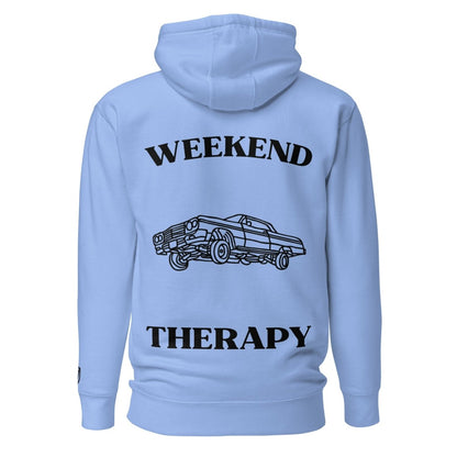 Weekend Therapy Classic Car Hoodie – Lowrider Edition by Weekend Therapy™ – Weekend Therapy Clothing