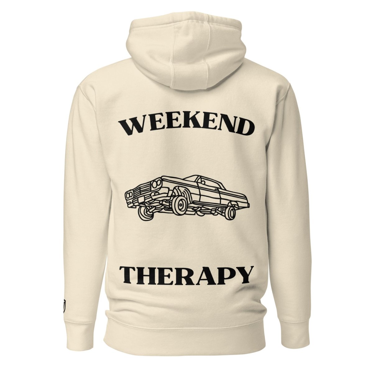 Weekend Therapy Classic Car Hoodie – Lowrider Edition by Weekend Therapy™ – Weekend Therapy Clothing