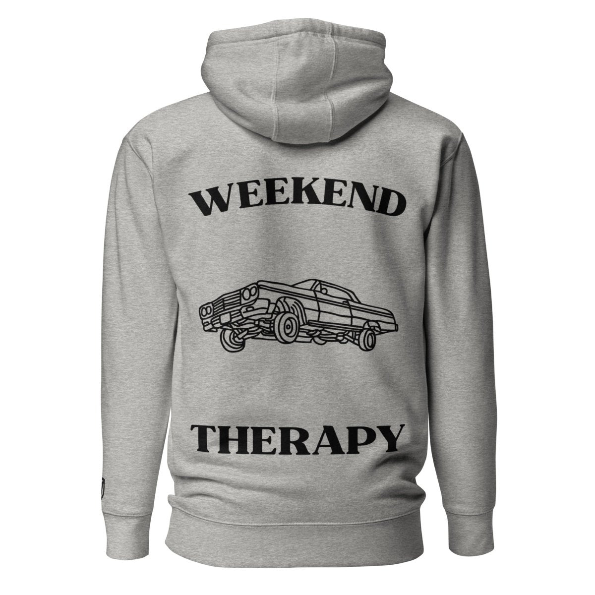 Weekend Therapy Classic Car Hoodie – Lowrider Edition by Weekend Therapy™ – Weekend Therapy Clothing